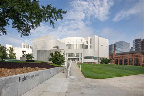 The high museum - The museum has special sections including dedicated spaces for children of all ages, an on-site restaurant and a museum store. Here are the top 10 Outstanding Facts about the High Museum of Art: 1. The Museum Building was Donated by the High Family. The High Museum of Art is a major attraction site in the United States.
